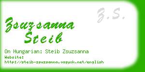 zsuzsanna steib business card
